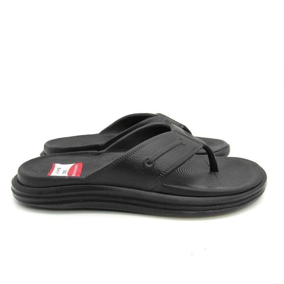 Sperry Windward Float Thong Flip-Flop Women's Sandals In Black Sz 6 - Picture 2 of 9